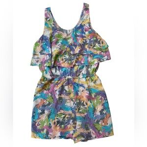 R 89 Silk Pastel Color Romper